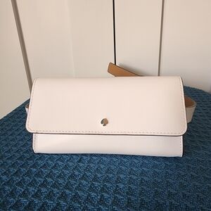 Kate Spade NWT White Belt Bag S/M